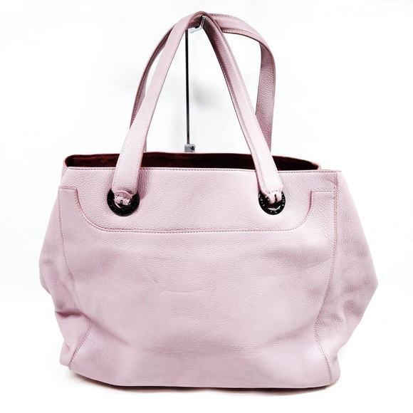 Bulgari Soft Pink Tote Bag - has marks